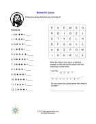 Printable Bible Online games image about Printable Bible Games identified as Printable Bible Video games